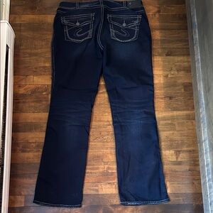 Silver Jeans Women's Deep Indigo Boot Cut